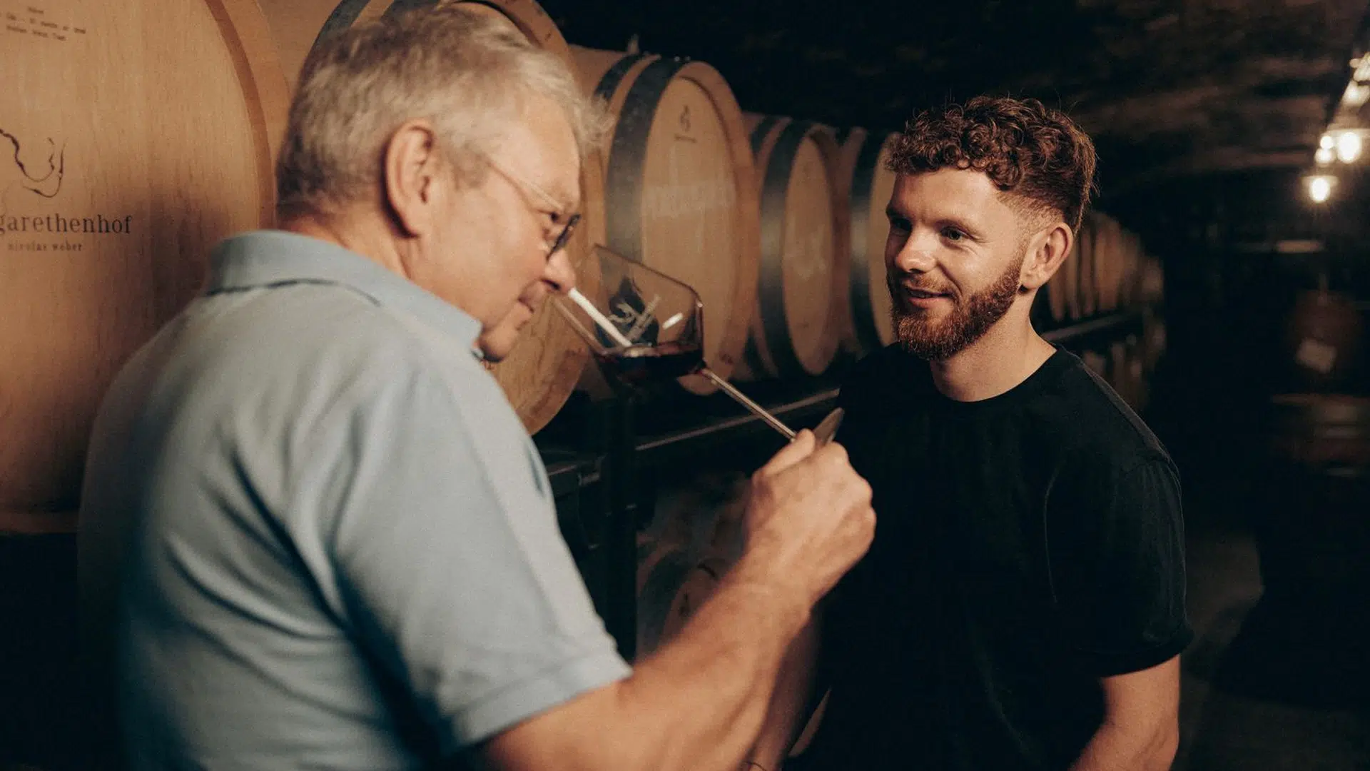 Weinprobe mit Nicolas Weber im Weingut Margarethenhof in Ayl an der Saar